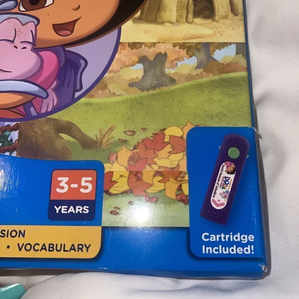 Vtech Bugsby Reading System Book Dora the Explorer Seasons of Adventure NEW NIP